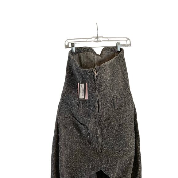 PrettyLittleThing Women's Size 10 Gray Bobbie Straight Leg Corset Jumpsuit (NWT) - Picture 5 of 11